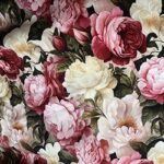 Beżowo-różowe piwonie